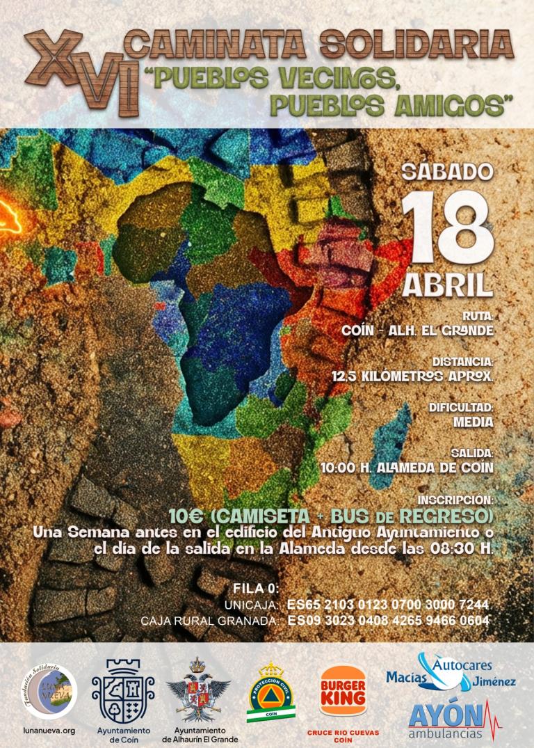 cartel luna nueva caminata