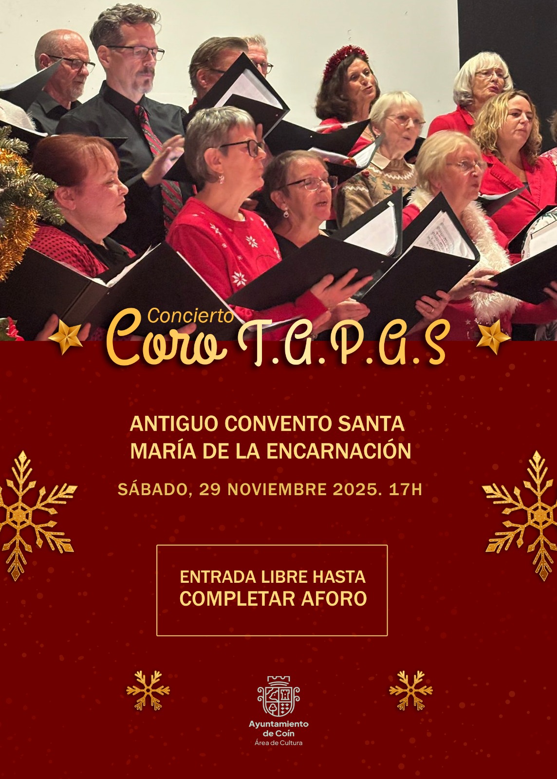 Concierto Coro T.A.P.A.S