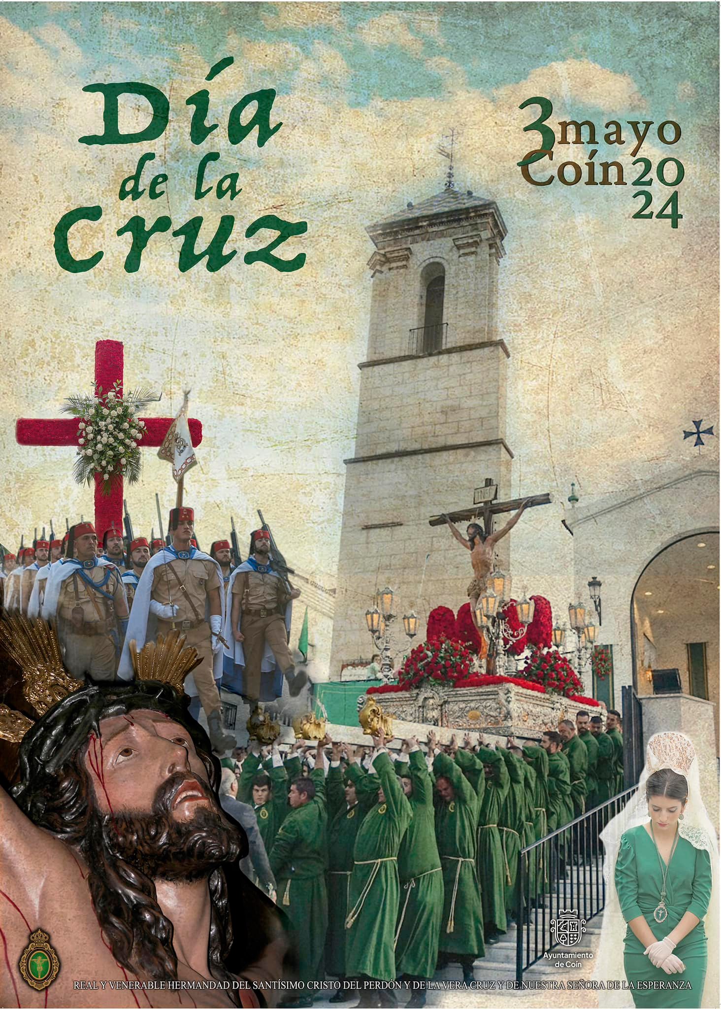 Celebración del Día de la Cruz en Coín (Málaga)
