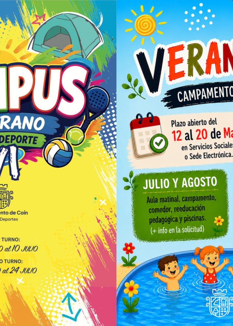 cartel campamentos