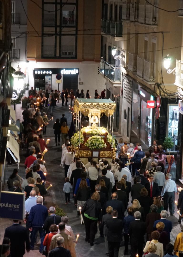 Procesion votiva 31 octubre Coín