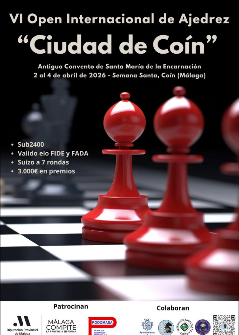 VI OPEN INTERNACIONAL DE AJEDREZ CIUDAD DE COÍN