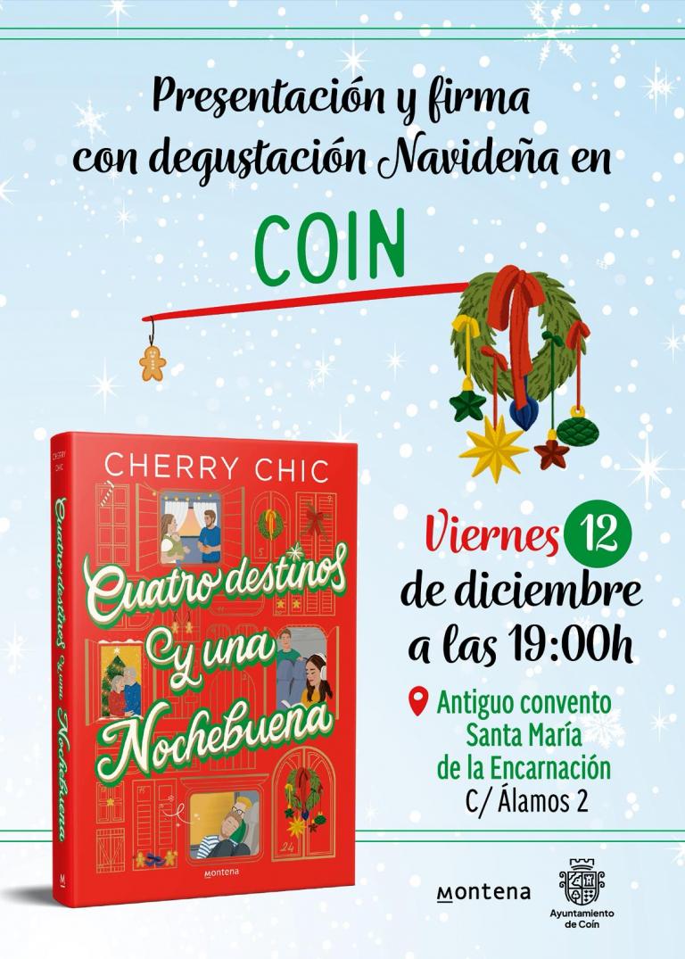 PRESENTACIÓN DEL NUEVO LIBRO DE LA ESCRITORA CHERRY CHIC