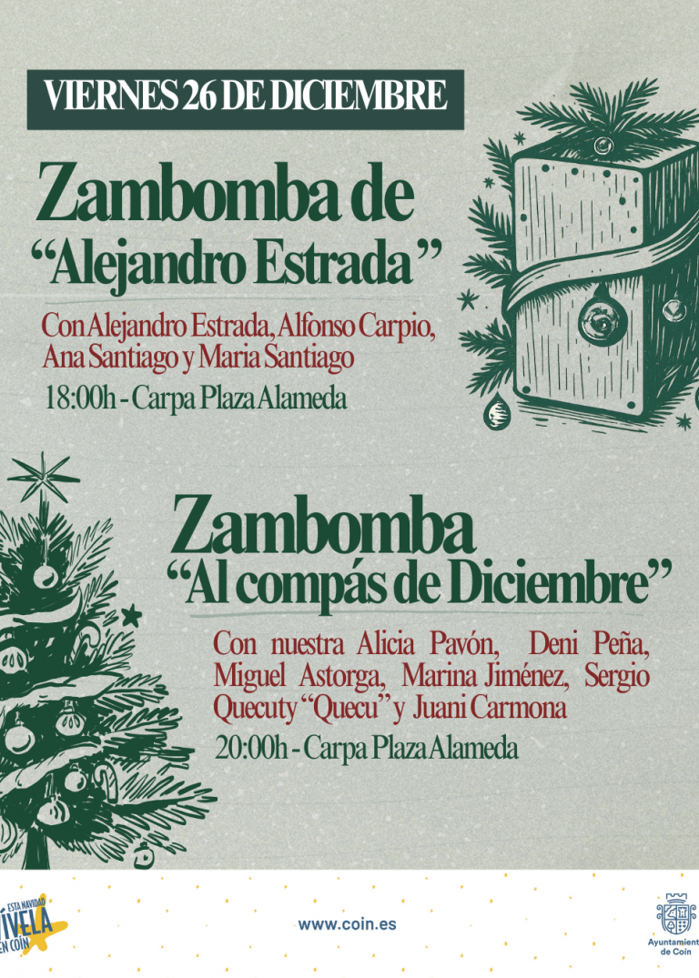 ZAMBOMBAS NAVIDEÑAS