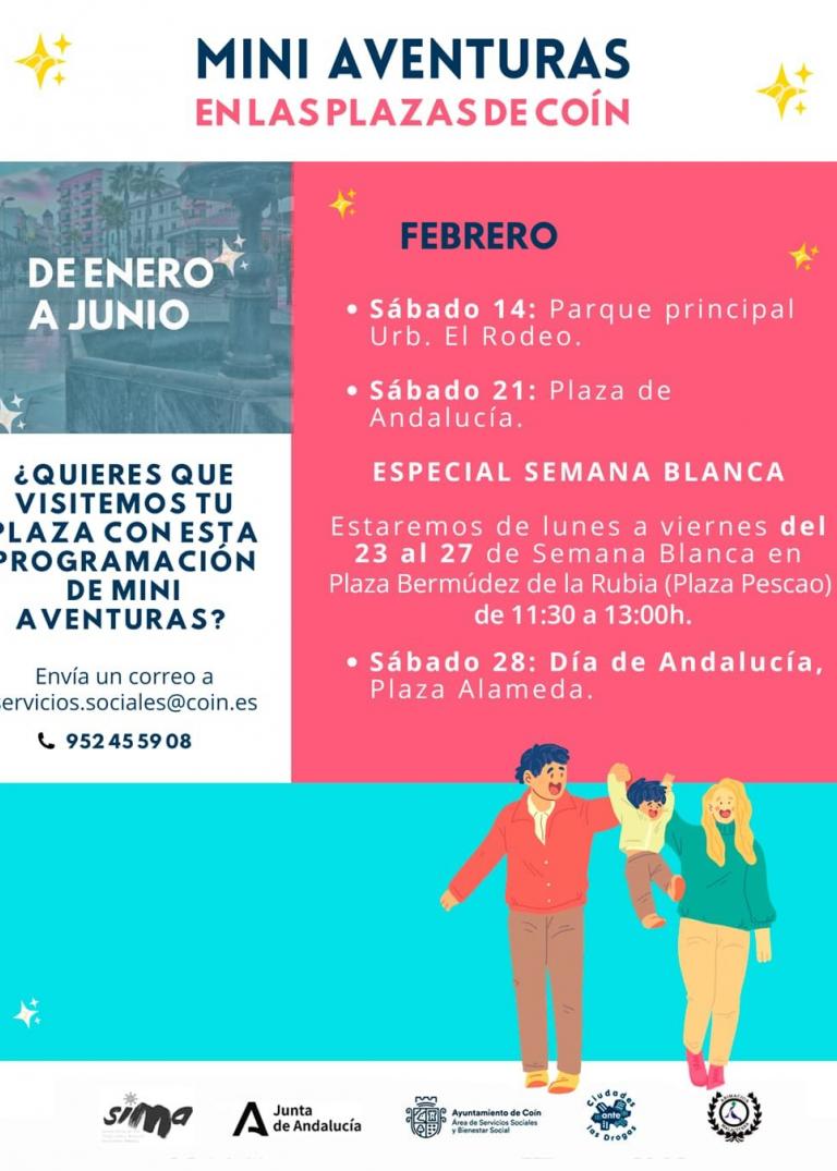 miniaventuras en las plazas