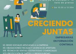 TALLER DE FORMACIÓN A EMPRESARIAS Y EMPRENDEDORAS