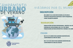 Cartel Campamento Urbano 2025