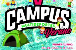 Cartel Campus Multideporte 2025