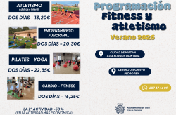INFORMACION ACTIVIDADES DEPORTIVAS VERANO 2026