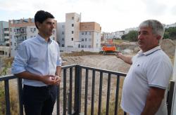 Construcción paso peatonal colegio Carazony 2