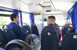 Primer viaje en autobús dentro del Consorcio