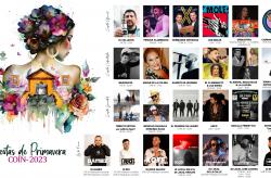 Programación de artistas Fiestas de Primavera 2023