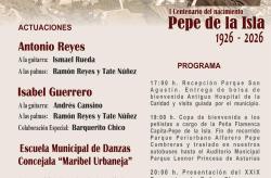 Cartel Encuentro Peñas Flamencas de Málaga