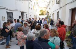Calle de la Cruz - inauguración con vecinos