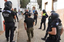 Práctica y entrenamiento Policía Local en Ciudad del Cine