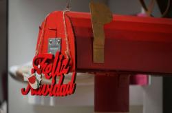 Decoración navideña comercios locales