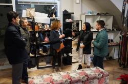 Visita institucional comercios locales