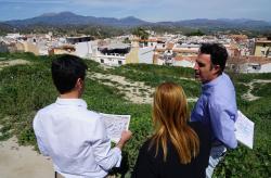 Visita a la zona del futuro parque 