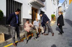 Visita alcalde a Puerta de la Villa