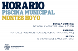 horario piscina montes hoyo