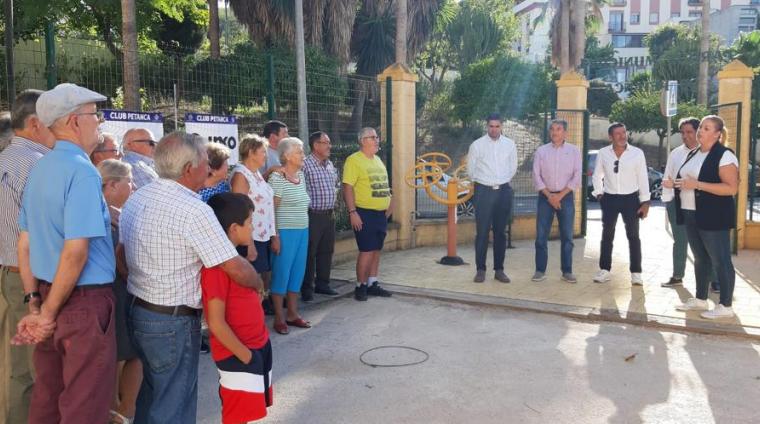 Entrega de equipación - club petanca