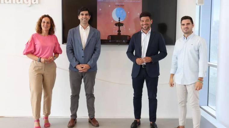 Representantes Institucionales en presentación Noche al Raso 2024