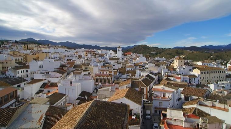 Coín-vista-dron