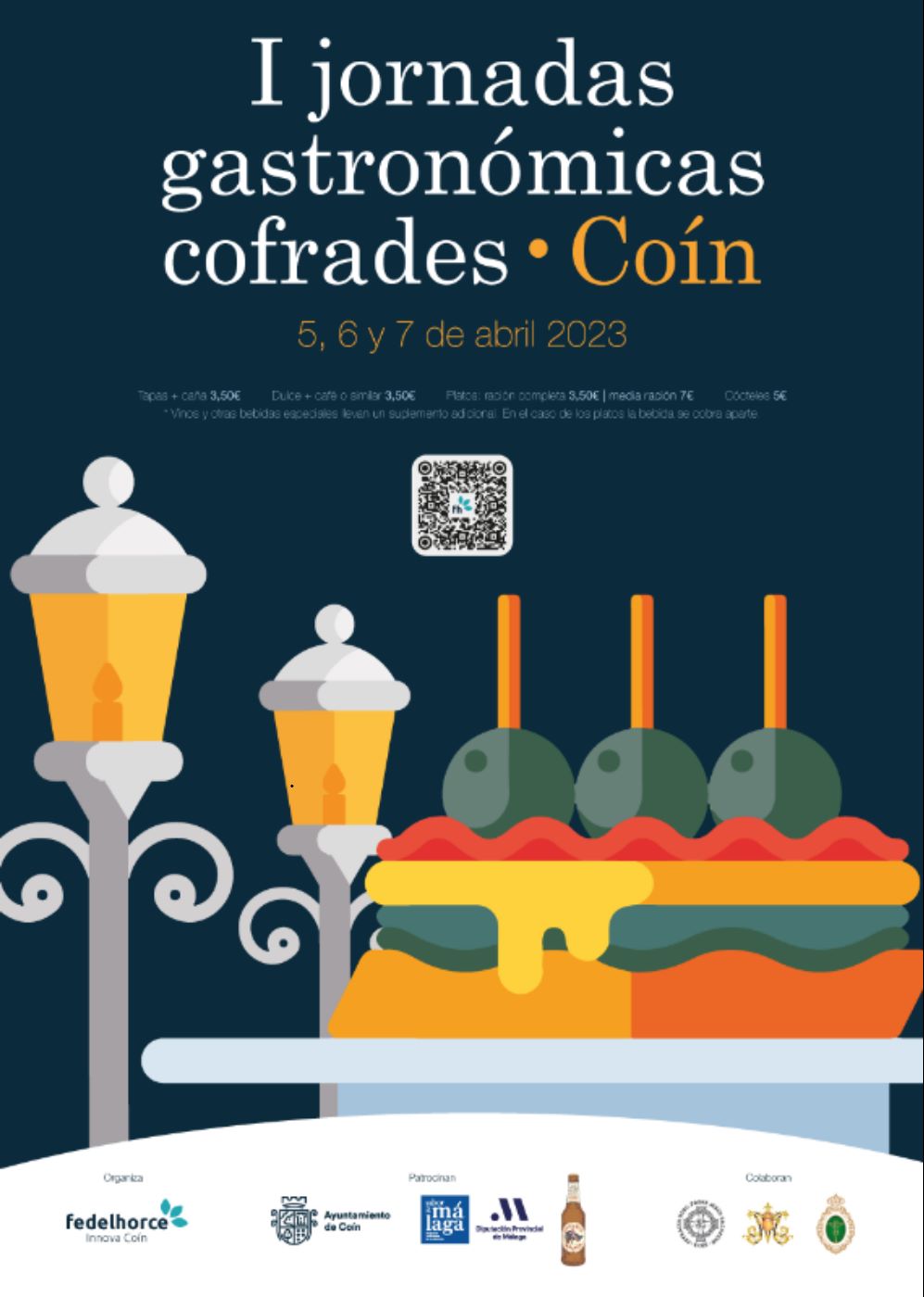 Cartel Ruta Gastronómica Cofrade de Coín